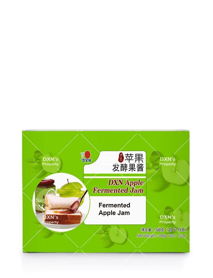 مربى التفاح المتخمر لتغذية الجسم وتعزيز الصحة العامة DXN